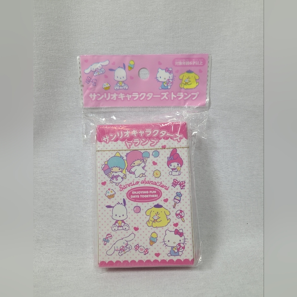 SANRIO CHARACTERS Playing Cards Deck Game Trump, Hello Kity, My melody, etc【NEW】